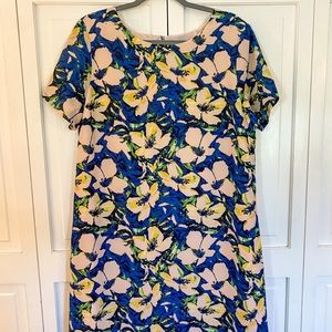 J. Crew Floral Shift Dress